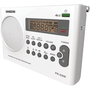 Sangean Weather Alert Rechargeable Radio