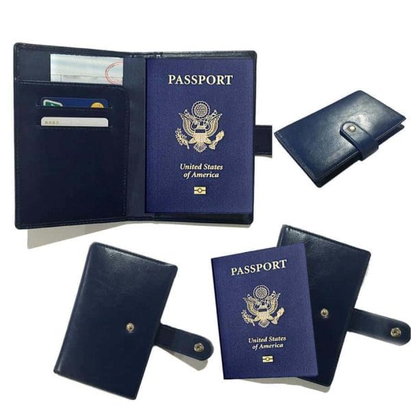 Passport Wallet with RFID Safe Lock - Image 3
