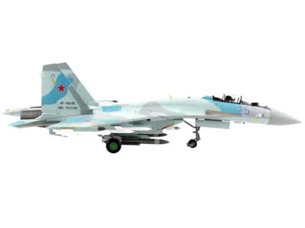 Sukhoi Su-35S Flanker E Fighter Aircraft "22nd IAP 303rd DPVO 11th Air Army VKS (Russian Aerospace Forces)" "Air Power Series" 1/72 Scale Model by Hobby Master - Image 2