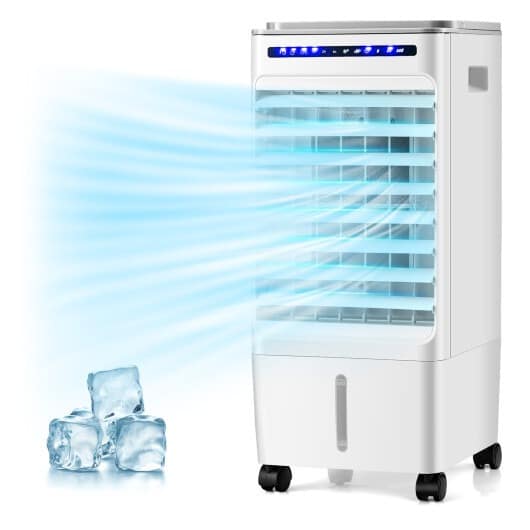 3-in-1 Evaporative Portable Air Cooler, White