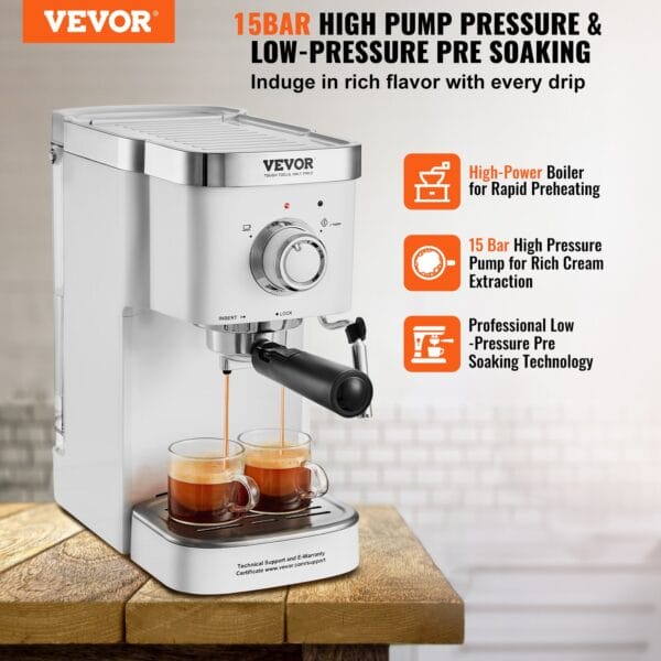 VEVOR Espresso Coffee Machine - Image 2
