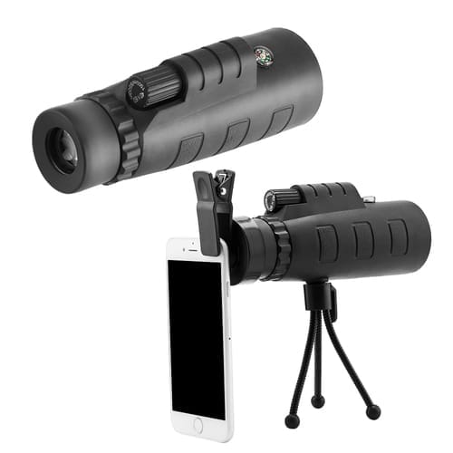 10X HD Optical Monocular Telescope with Phone Clip - Image 3