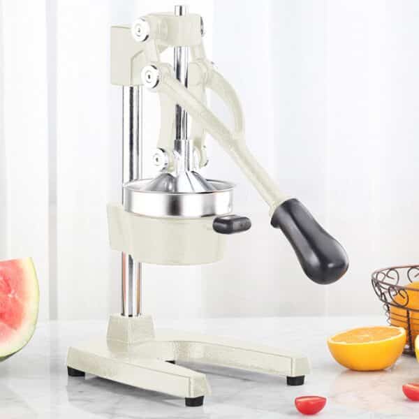 SOGA 2X Commercial Manual Juicer Hand Press Juice Extractor Squeezer Orange Citrus White - Image 5