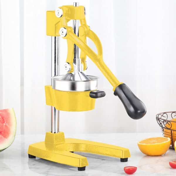 SOGA 2X Commercial Manual Juicer Hand Press Juice Extractor Squeezer Orange Citrus Yellow - Image 4