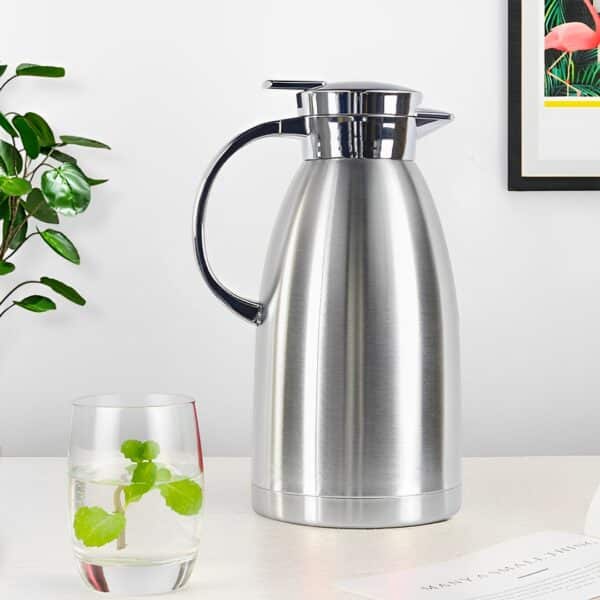SOGA 2X 2.3L Stainless Steel Insulated Vacuum Flask Water Coffee Jug Thermal - Image 10