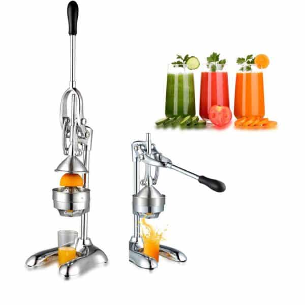SOGA 2x Stainless Steel Manual Juicer Hand Press Juice Extractor Squeezer Orange Citrus - Image 12