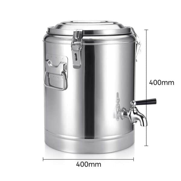 SOGA 2X 35L Stainless Steel Insulated Stock Pot Dispenser Hot & Cold Beverage Container With Tap - Image 8