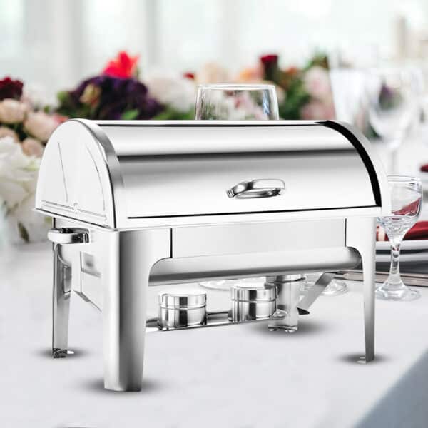 SOGA 2X 3L Chafing Dish Triple Tray Top - Image 2