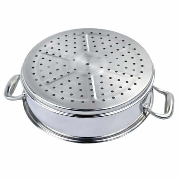 SOGA 2X 3 Tier 30cm Heavy Duty Stainless Steel Food Steamer - Image 4
