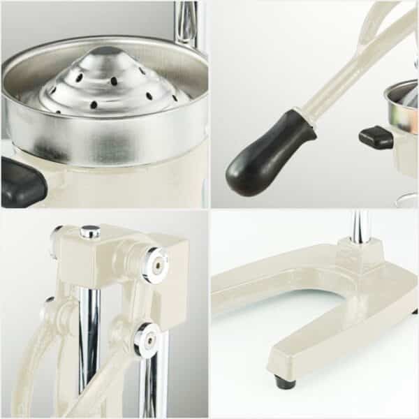 SOGA 2X Commercial Manual Juicer Hand Press Juice Extractor Squeezer Orange Citrus White - Image 3