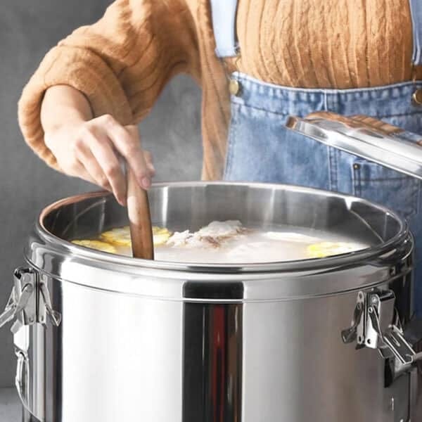 SOGA 2X 12L Stainless Steel Insulated Stock Pot Hot & Cold Beverage Container - Image 7