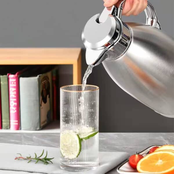 SOGA 2X 2.3L Stainless Steel Insulated Vacuum Flask Water Coffee Jug Thermal - Image 8