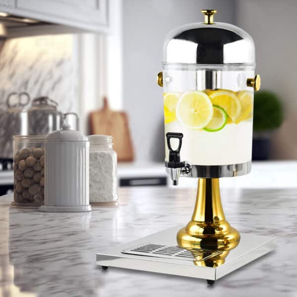 SOGA 2X Single 8L Stainless Steel Dispenser Beverage Juicer Transparent Commercial Drink Container Jug - Image 6