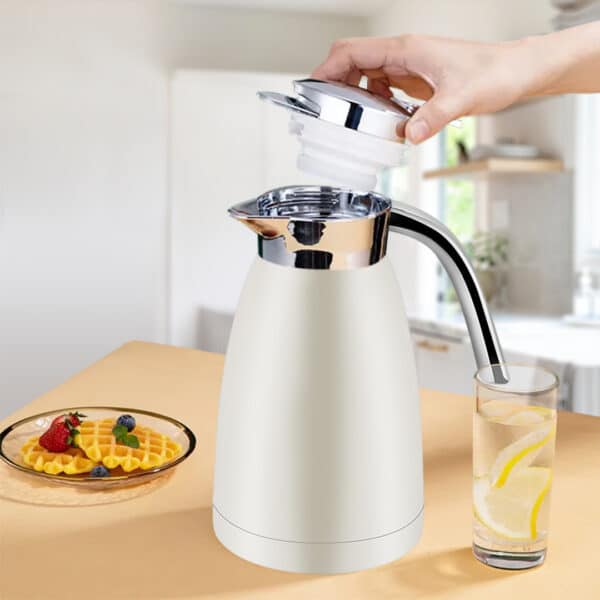 SOGA 2X 1.8L White Kettle Water Bottle - Image 4