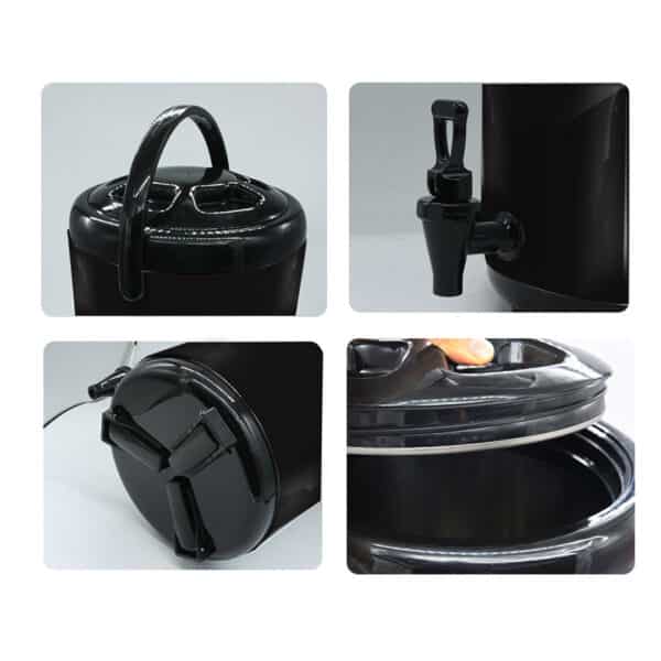 SOGA 4X 12L Stainless Steel Milk Tea Barrel - Image 3