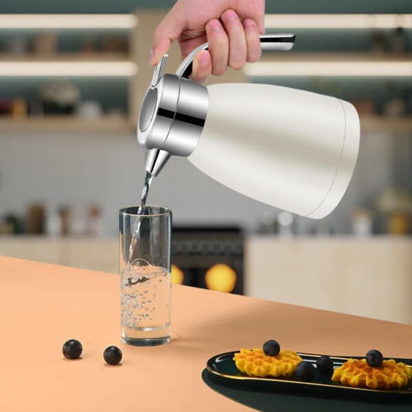 SOGA 2X 1.8L White Kettle Water Bottle - Image 3