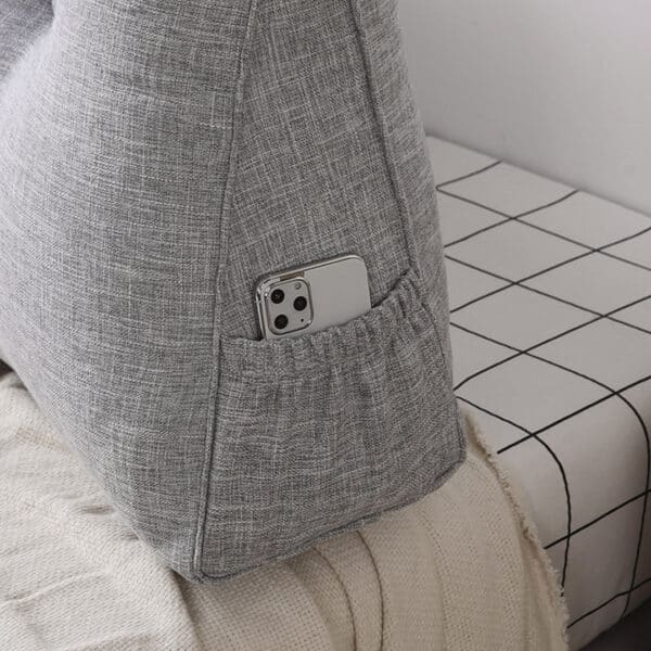 SOGA 2X 100cm Silver Tatami Cushion Pillow - Image 3