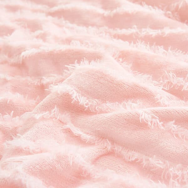 SOGA 2X Throw Blanket Pink - Image 5