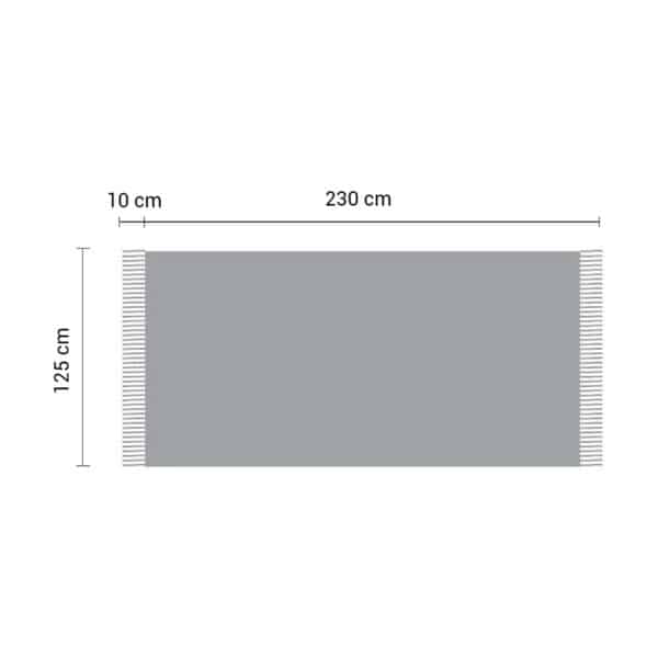 SOGA 2X Red Diamond Pattern Blanket - Image 4