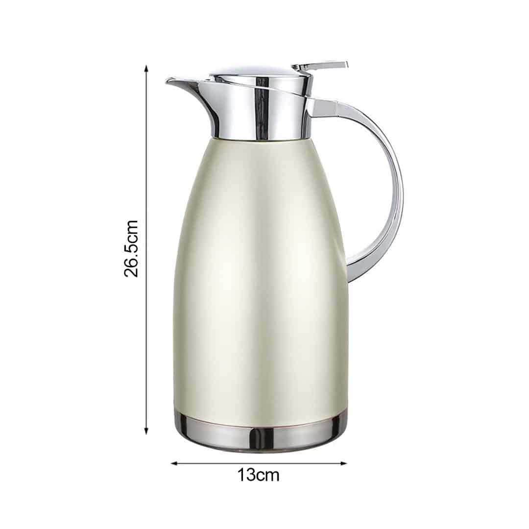 Soga 1.8L Gold Color 3-Layer Vacuum Insulated Stainless Steel Flask - Image 5
