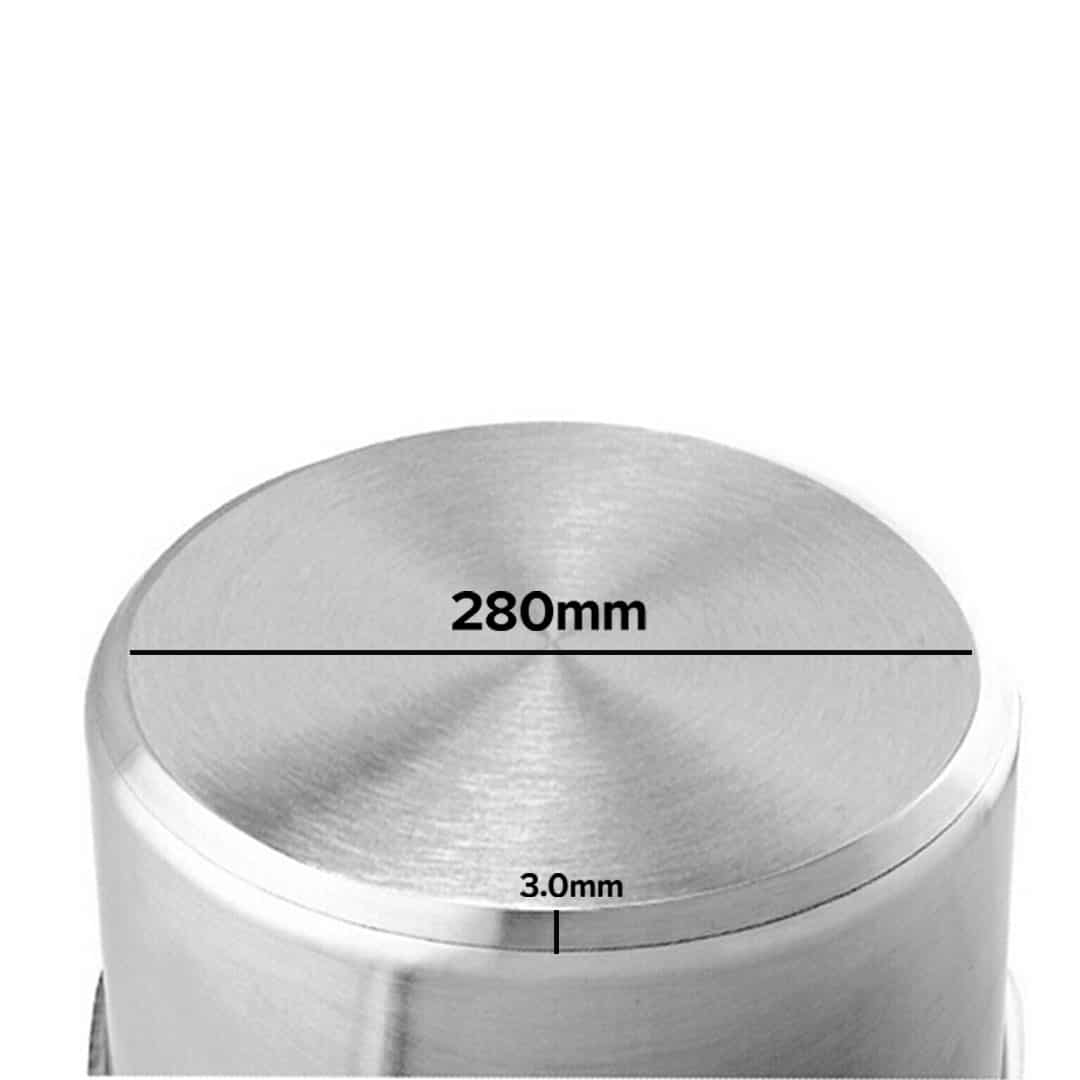SOGA Stock Pot 17L Top Grade Thick Stainless Steel - Image 8
