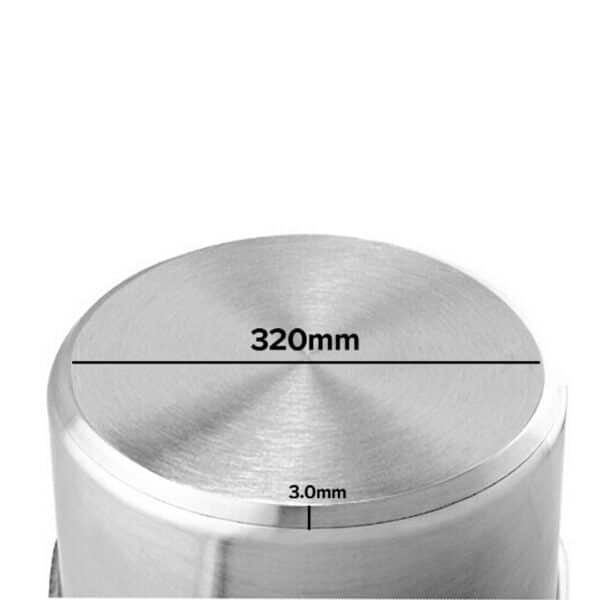 SOGA Stock Pot 25L Top Grade Thick Stainless Steel Stockpot 18/10 - Image 4