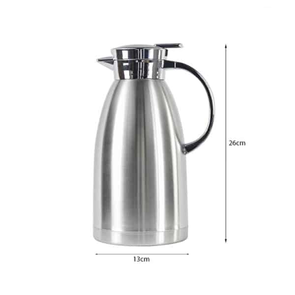 SOGA 2X 1.8L Stainless Steel Insulated Vacuum Flask Water Coffee Jug Thermal - Image 8