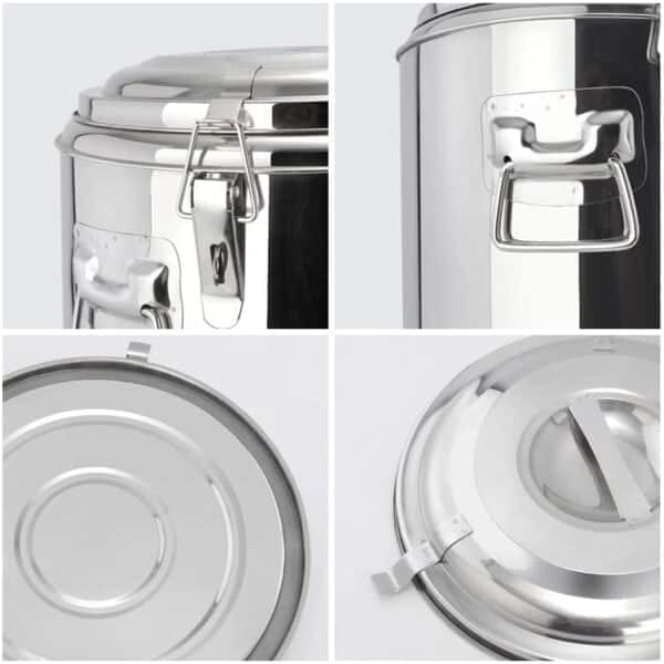 SOGA 2X 12L Stainless Steel Insulated Stock Pot Hot & Cold Beverage Container - Image 4
