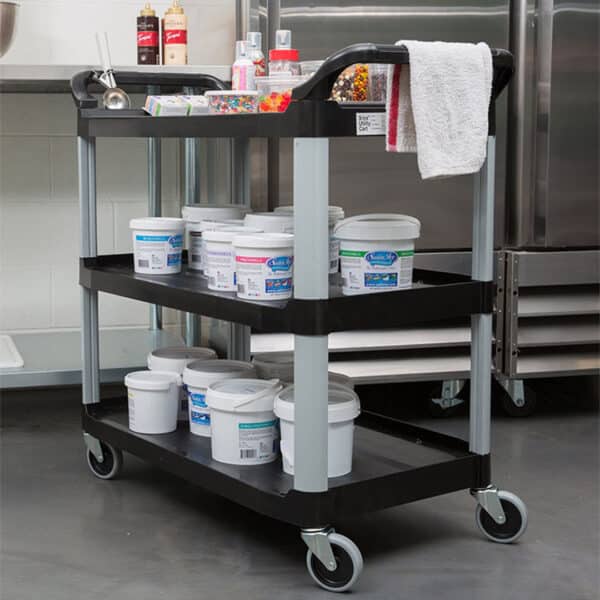 SOGA 2X 3 Tier Kitchen Trolley Small - Image 4
