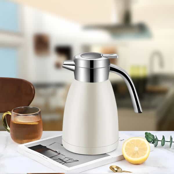 SOGA 2X 1.8L White Kettle Water Bottle - Image 2
