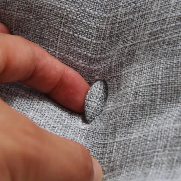 SOGA 2X 100cm Silver Tatami Cushion Pillow - Image 2