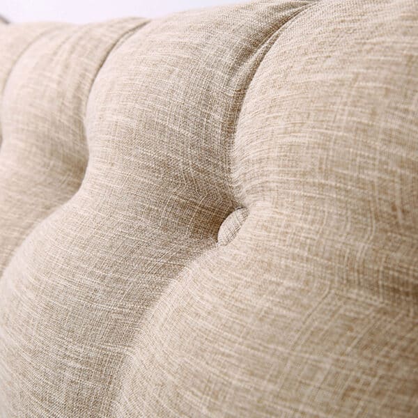 SOGA 2X 150cm Beige Wedge Bed Cushion - Image 4