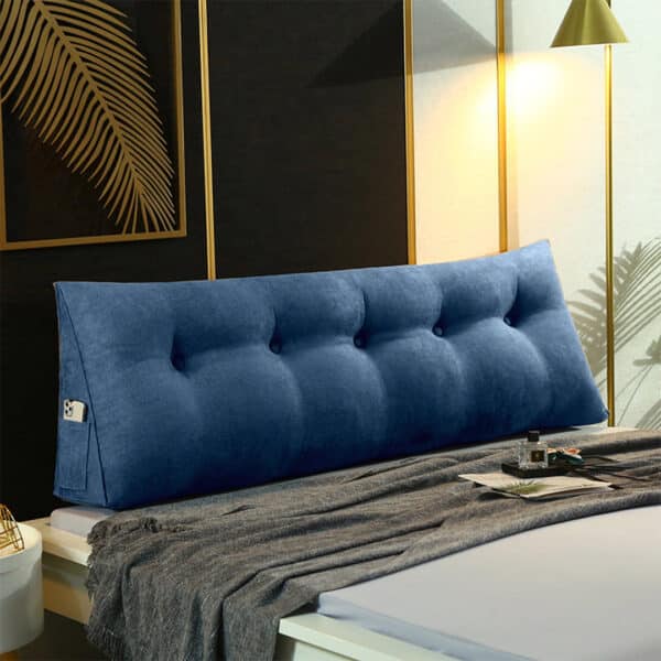 SOGA 2X 150cm Blue Tatami Cushion - Image 2