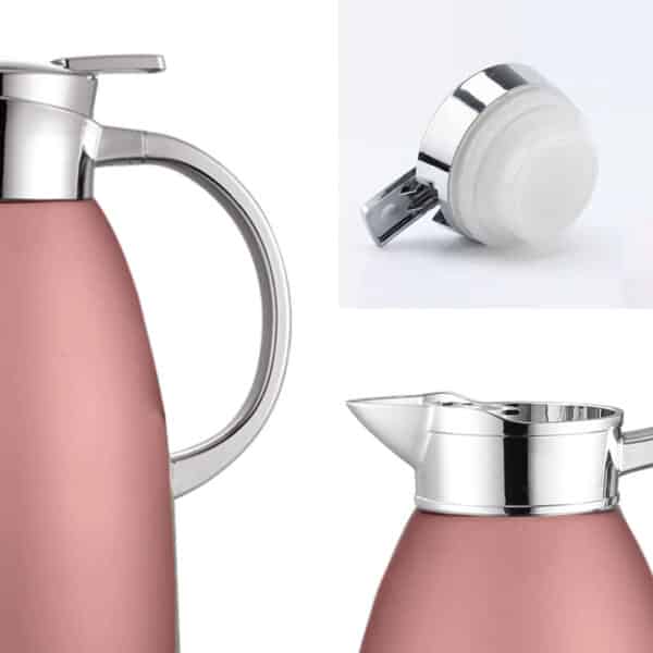 Soga 1.8L Rose Color 3-Layer Vacuum Insulated Stainless Steel Flask - Image 5