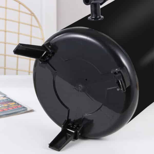 SOGA 2X 12L Stainless Steel Insulated Milk Tea Barrel Hot and Cold Beverage Dispenser Container with Faucet Black - Image 5