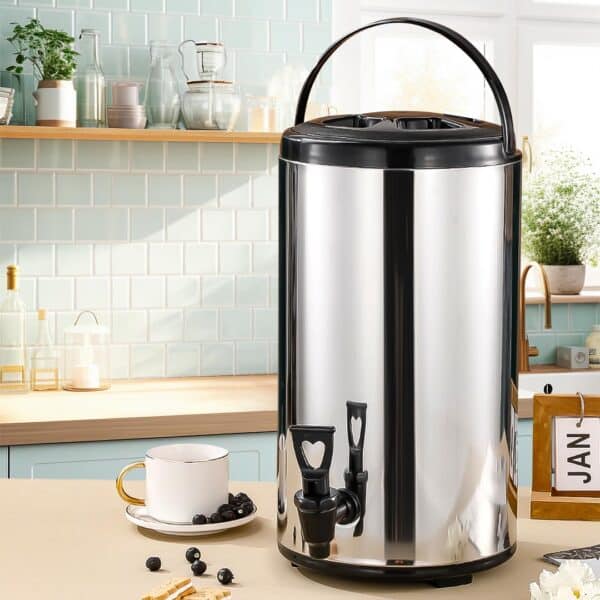 SOGA 2X 12L Portable Insulated Cold/Heat Coffee Tea Beer Barrel Brew Pot With Dispenser - Image 9