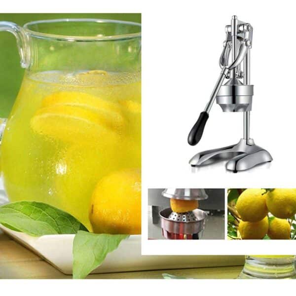 SOGA 2x Stainless Steel Manual Juicer Hand Press Juice Extractor Squeezer Orange Citrus - Image 6