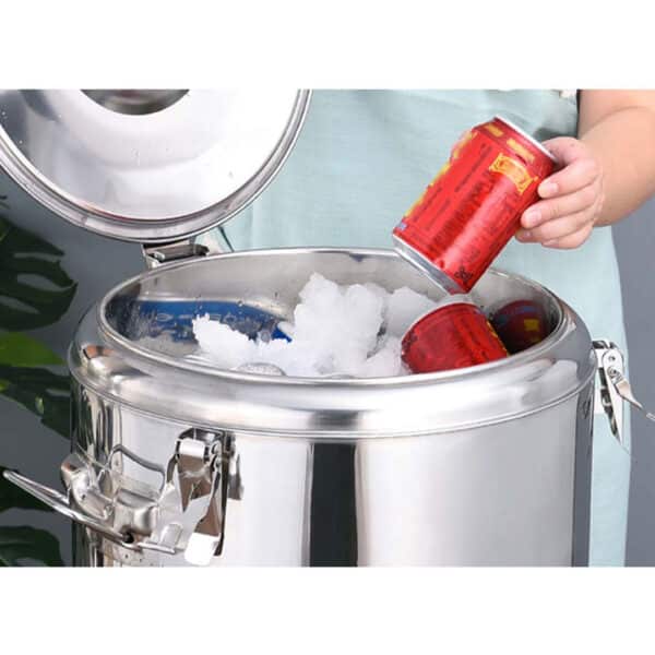 SOGA 2X 30L Stainless Steel Insulated Stock Pot Dispenser Hot & Cold Beverage Container With Tap - Image 8