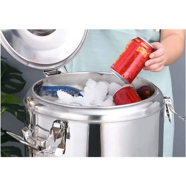 SOGA 2X 35L Stainless Steel Insulated Stock Pot Dispenser Hot & Cold Beverage Container With Tap - Image 2