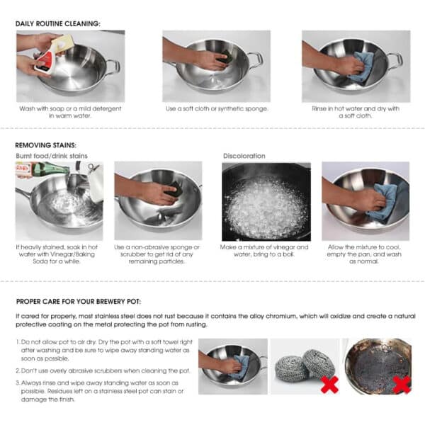 SOGA 35L Stainless Steel Insulated Stock Pot Hot & Cold Beverage Container - Image 4