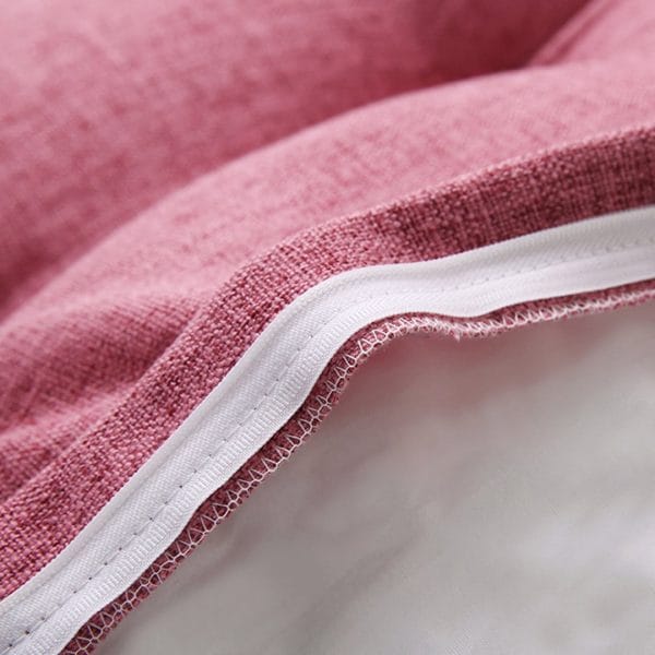 SOGA 120cm Pink Triangular Wedge Bed Pillow Headboard Backrest Bedside Tatami Cushion Home Decor - Image 7
