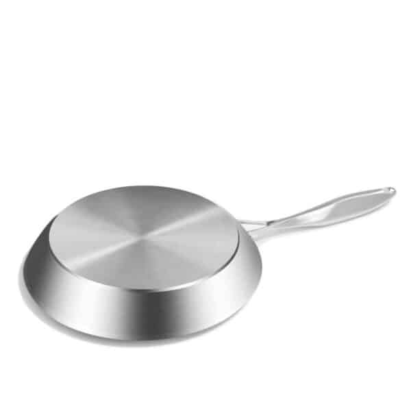 SOGA Stainless Steel Fry Pan 22cm Frying Pan Induction FryPan Non Stick Interior - Image 6