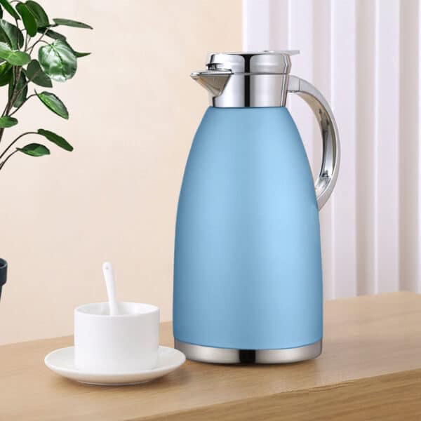 Soga 1.8L Blue Color 3-Layer Vacuum Insulated Stainless Steel Flask - Image 7