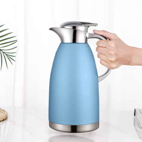 Soga 1.8L Blue Color 3-Layer Vacuum Insulated Stainless Steel Flask - Image 6