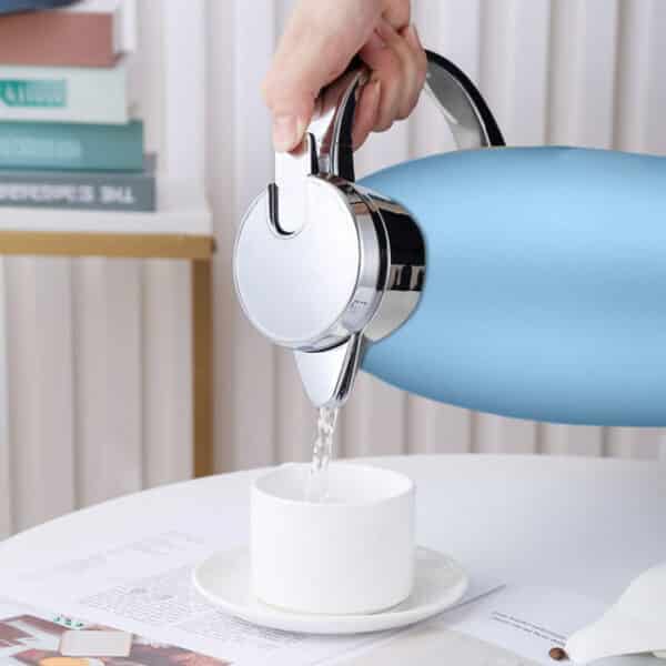 Soga 1.8L Blue Color 3-Layer Vacuum Insulated Stainless Steel Flask - Image 5