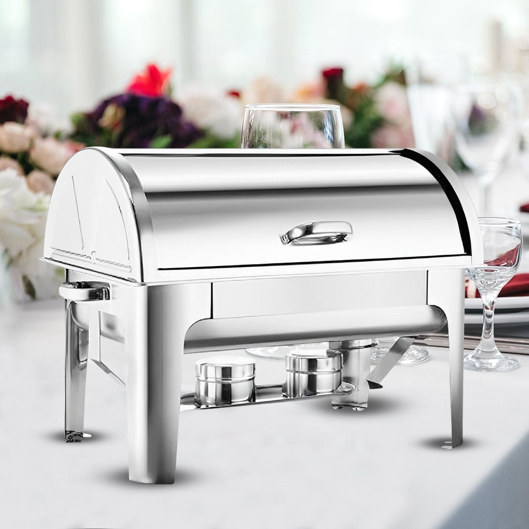SOGA 4X 3L Chafing Dish Triple Tray Top - Image 6