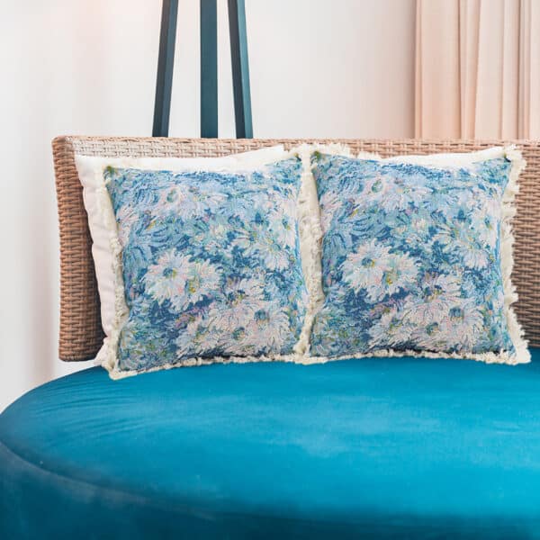 SOGA 2X 50cm Oil Painting Shabby Chic Throw Pillow - Image 7