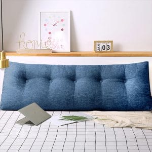 SOGA 2X 100cm Blue Tatami Cushion