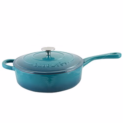 Crock Pot Artisan 3.5 Quart Enameled Cast Iron Deep Sauté Pan