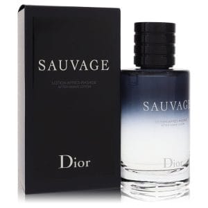 Sauvage after shave lotion, by Dior.